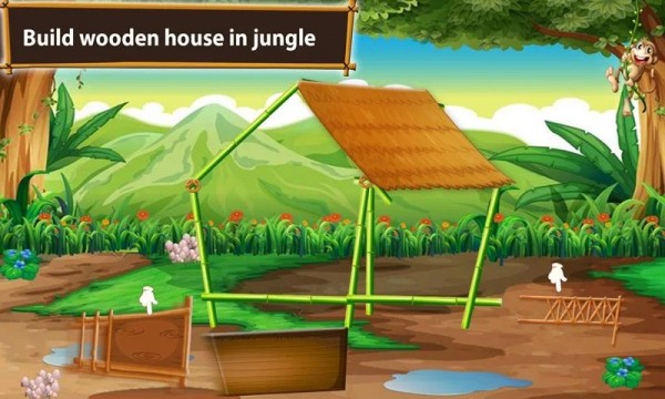 丛林房屋建造者游戏