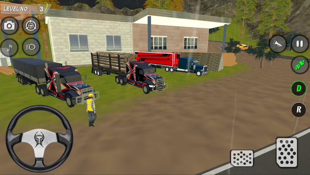 城市卡车货运3D(2)
